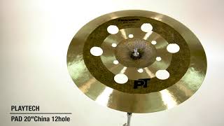 チャイナシンバル 穴あき エフェクト オゾンチャイナ hole cymbal 20