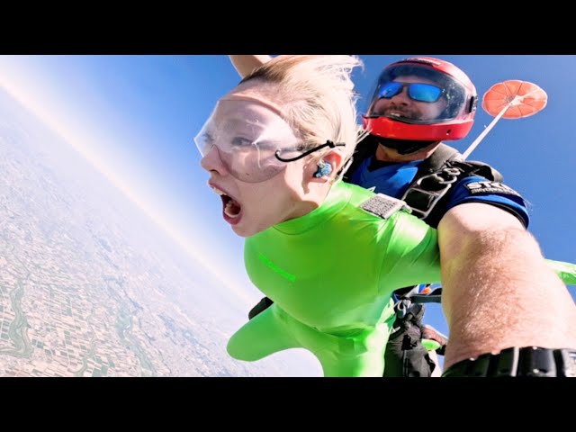 CHANMINA - WORK HARD (Teaser1 / Skydiving ver.) - YouTube