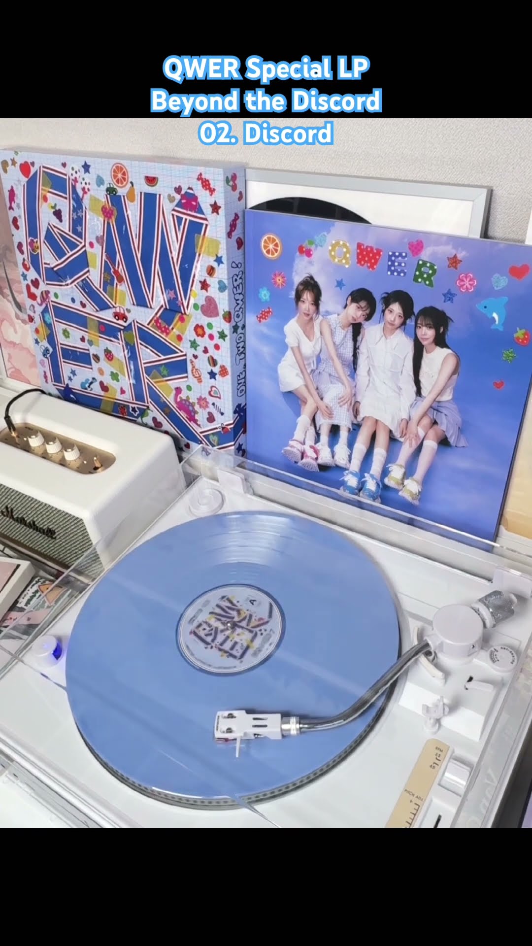 QWER #Discord Special LP 1분요약 Beyond the Discord #lp #vinyl