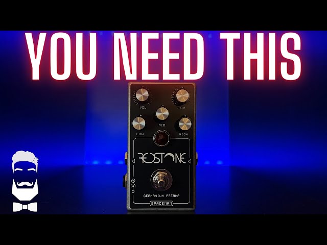 Spaceman Effects REDSTONE - Germanium Preamp - YouTube