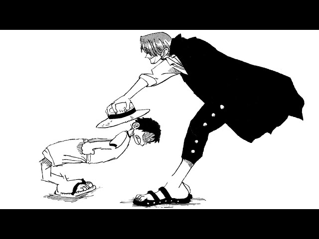 A game where you become Shanks and put a hat on Luffy - YouTube