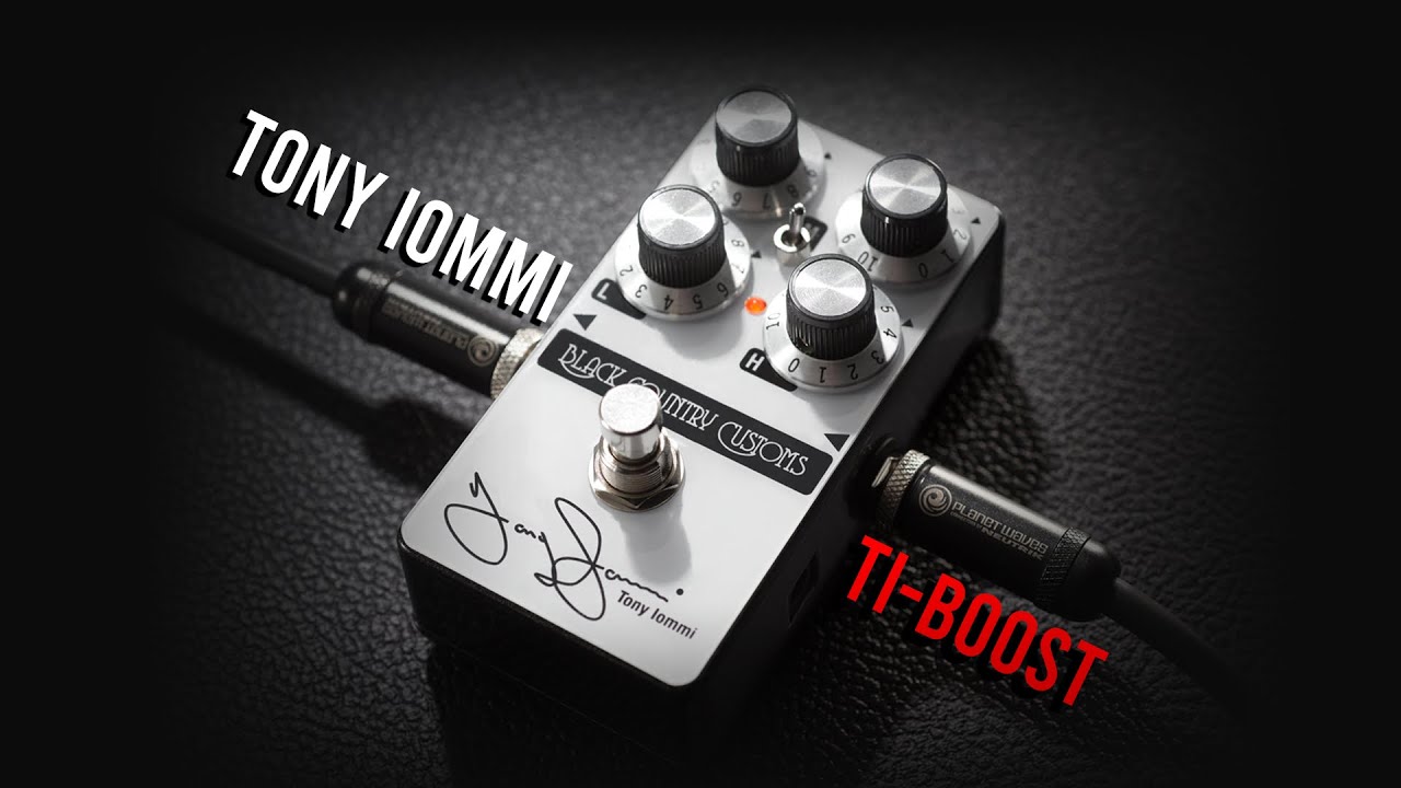 Laney Black Country Customs TI-Boost Tony Iommi Signature Boost