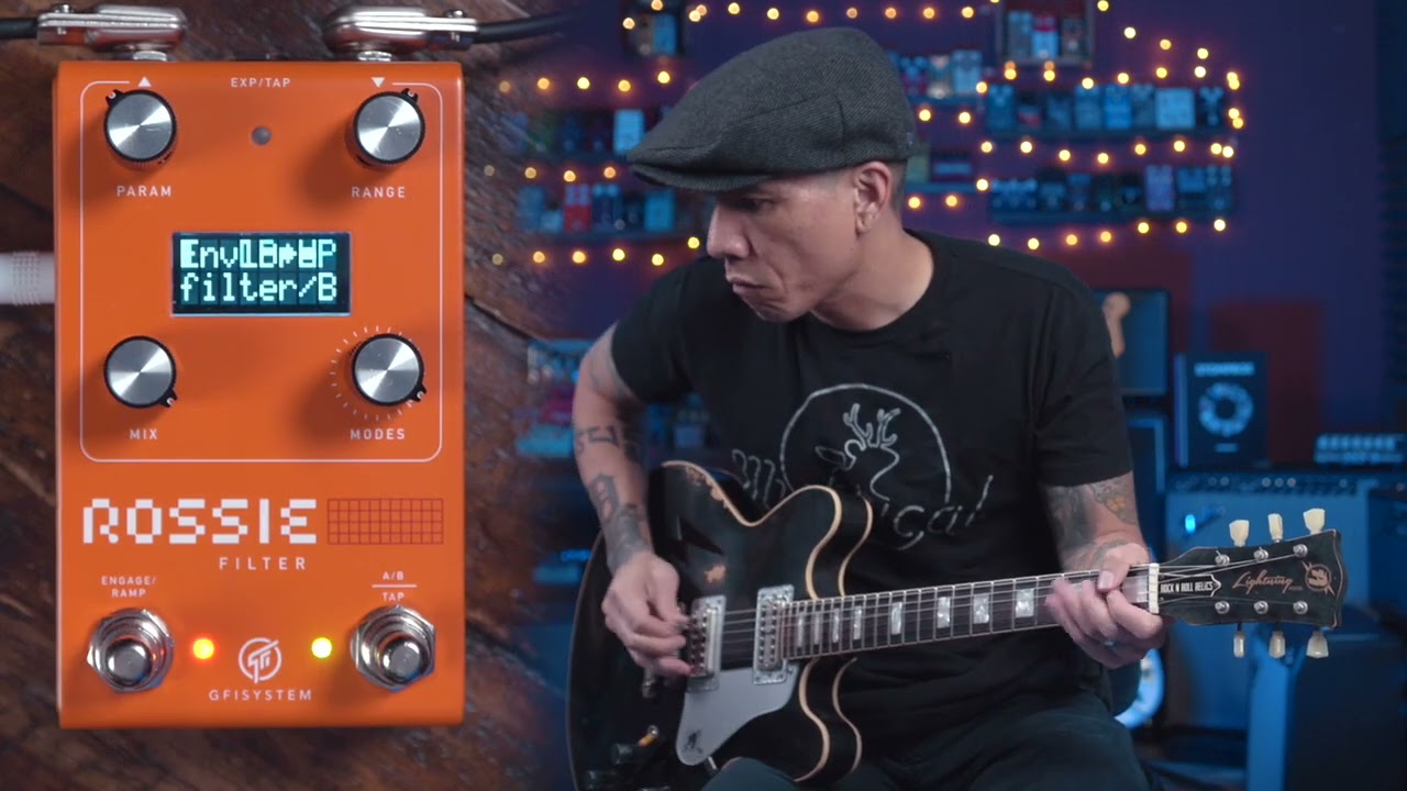 Demos in the Dark // GFI System Rossie Filter // Guitar Pedal Demo