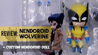 Review: Nendoroid 1758 / Nendoroid Doll Wolverine from X-men - YouTube