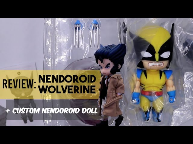 Review: Nendoroid 1758 / Nendoroid Doll Wolverine from X-men - YouTube