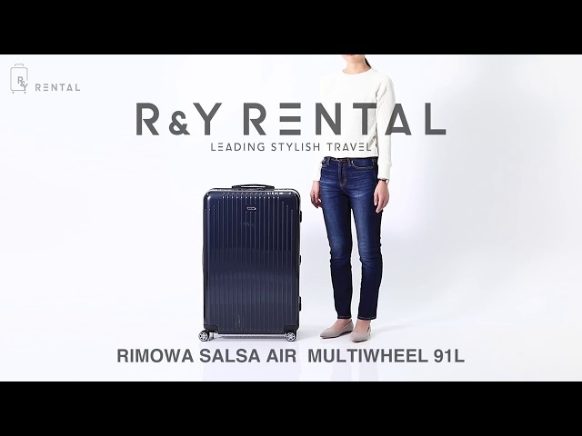 10泊以上] リモワ サルサエアー 91L ライムグリーン 4輪 RIMOWA SALSA