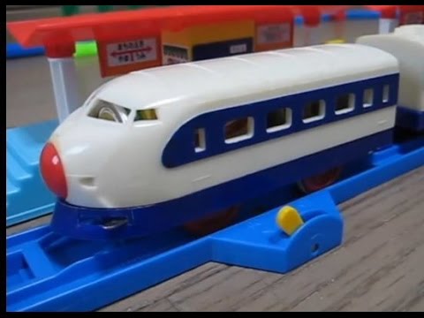 旧トミー 1972年発売 プラレール 2代目 超特急ひかり号 （0系新幹線