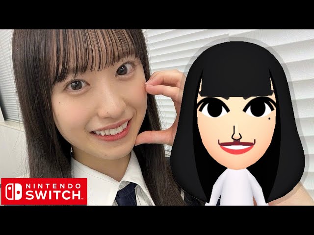 櫻坂46】村井優 Mii作り方【Nintendo Switch】 - YouTube