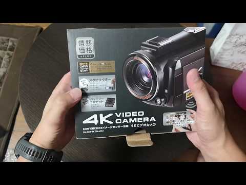 ドン・キホーテ 4Kビデオカメラ 購入！！ドンキ DV-AC3-BK 4K video
