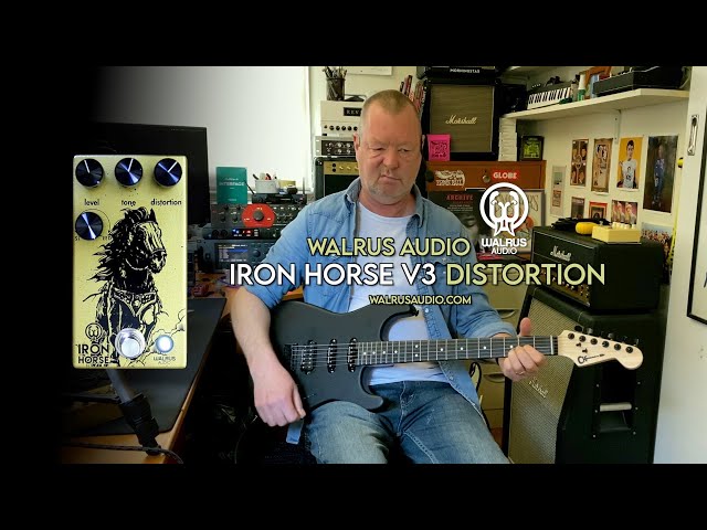 Walrus Audio: IRON HORSE V3 High-Gain Distortion - YouTube