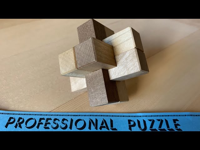 Professional Puzzle 6本組木 lv.1~4 - YouTube