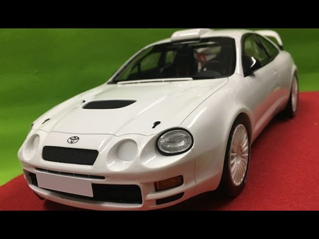 New！OttO mobile 1/18 Toyota Celica GT FOUR (ST205) White - YouTube
