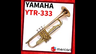 完売 メルカリ YAMAHA YTR-333 トランペット - YouTube