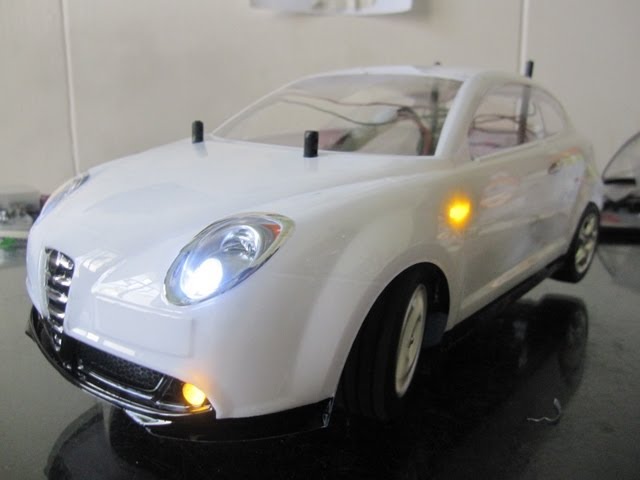 Alfa Romeo Mito - Tamiya M05L RC Car - YouTube