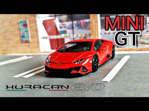 MINI GT】ランボルギーニ ウラカンEVO (ロッソマーズ) - YouTube