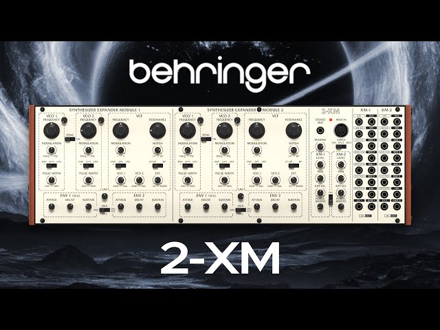 Behringer 2-XM Demo (no talking) with UAFX DelVerb: 15 Patches for