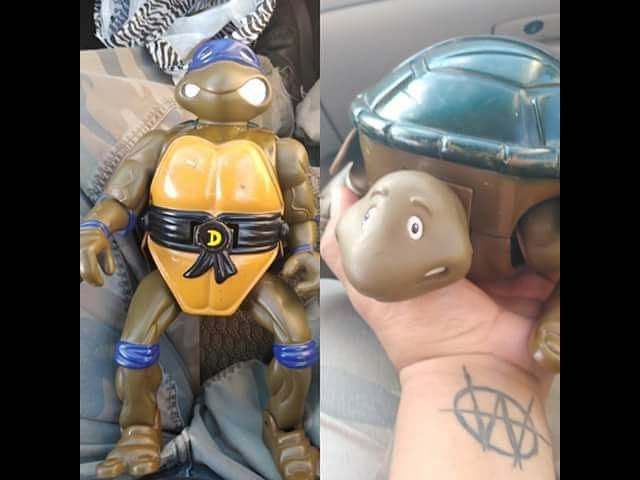 1993 Giant Mutation Donatello (Shell #783) - YouTube