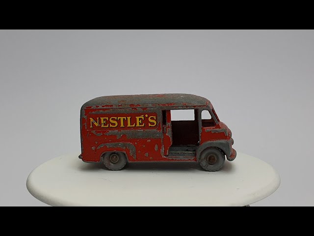 MATCHBOX Restoration No.69a Commer 30 CWT Delivery Van 1957 - YouTube