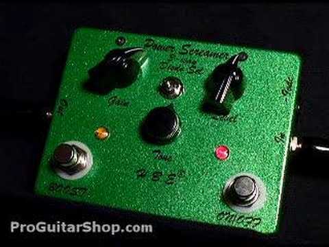 Homebrew Electronics HBE Power Screamer Overdrive Pedal - YouTube