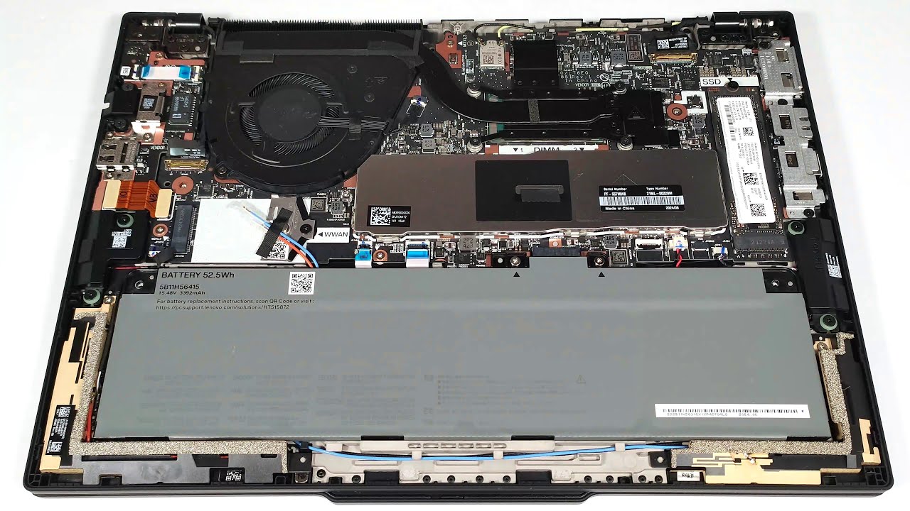 🛠️ How to open Lenovo ThinkPad T14 Gen 5 (Intel) - disassembly