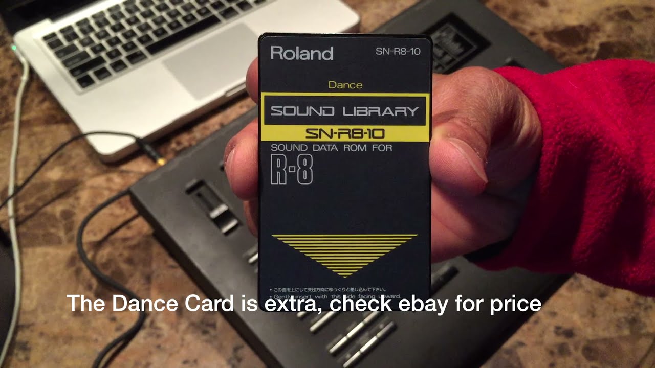 R8 & Dance Card with TR-909 sounds - YouTube