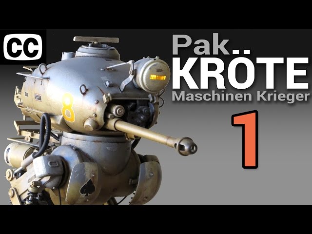 Pak. Kröte 1/20 - Maschinen Krieger (SF3D) - Part 1 - Step by Step
