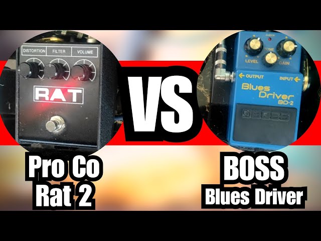 BATTLE OF THE BEST! Pro Co Rat Vs BOSS Blues Driver! - YouTube