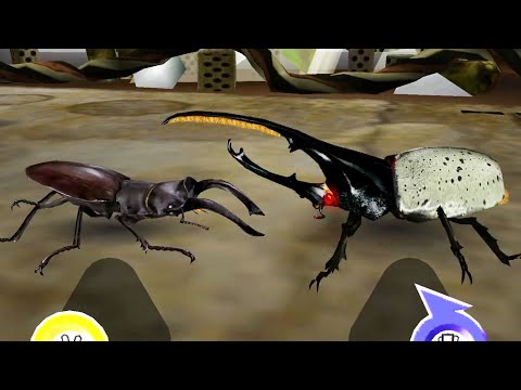 アーケード] 甲虫王者 ムシキング - アルケスツヤクワガタ VS ごみの森