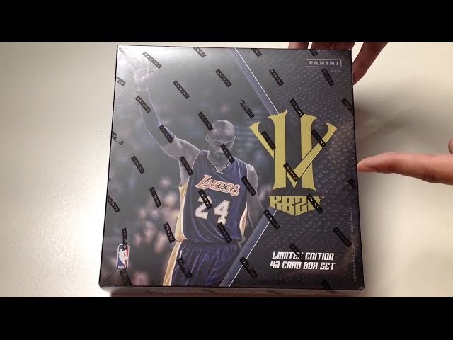 Panini Kobe Bryant HeroVillain Limited Edition Box Set Unboxing