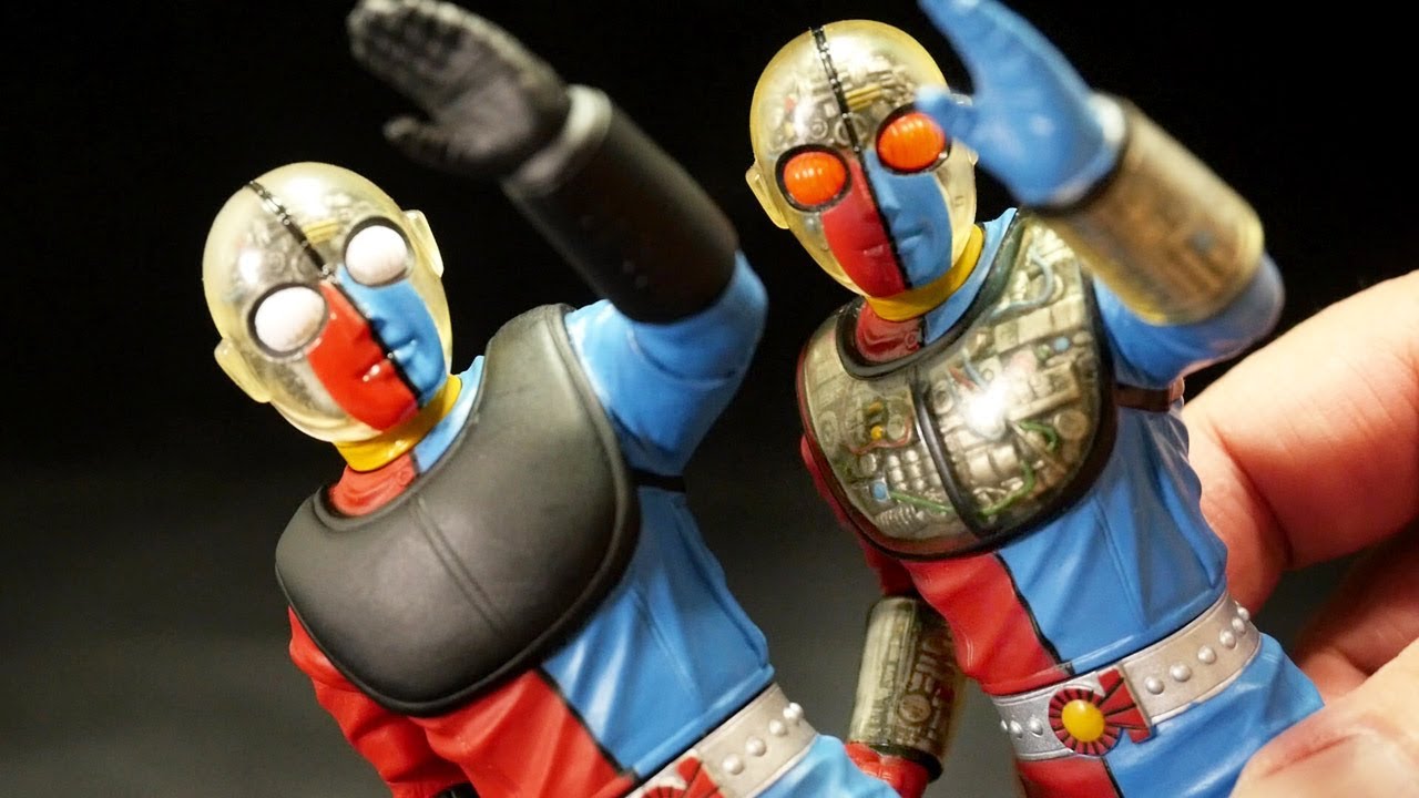 チェンジキカイダー、ゼロワン！」ソフビ魂シリーズ キカイダー01＆