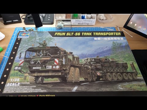 Faun SLT 56 Tank Transporter. (Part 2 Building the Cab & wiring it