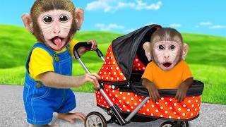 Monkey MoMo Makes Milk for Baby Monkey – The Ending Is So