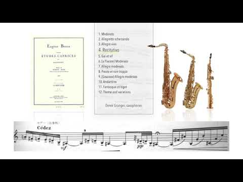 Douze Études-Caprices by Eugène Bozza, Op. 60 (Derek Granger
