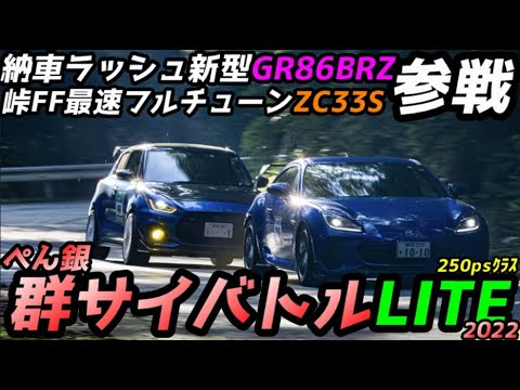 gunsai battle lite 2022】250ps class 【ZC33S ZD8 ZN6 GR86 SVX