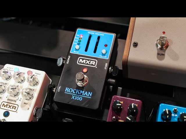 MXR Rockman X100 Analog Tone Processor | NAMM 2025 - YouTube