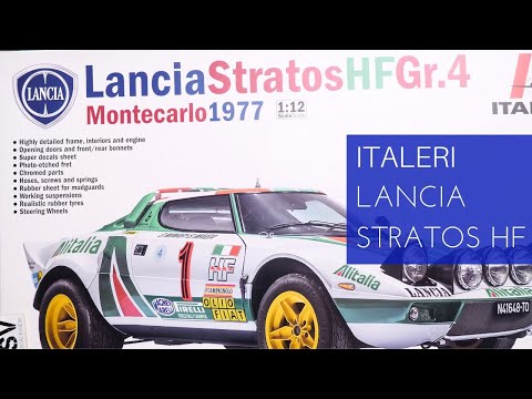 Italeri 1/12 Lancia Stratos HF Gr.4 (4714) Review - YouTube
