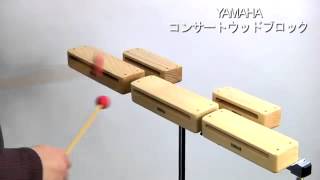 ヤマハ | YWB-MM - ウッドブロック - 音声・動画