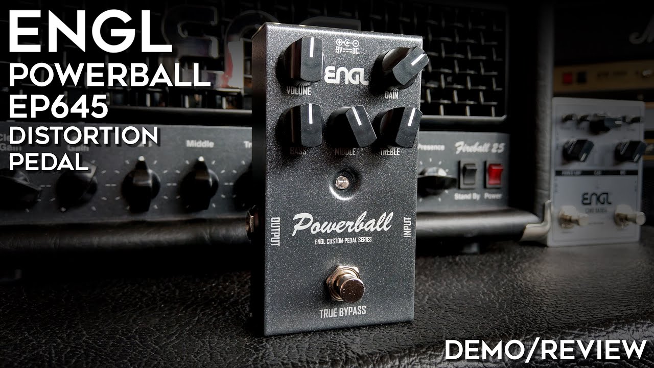 ENGL Powerball Distortion Pedal! Does It Sound Like An Amp? - YouTube