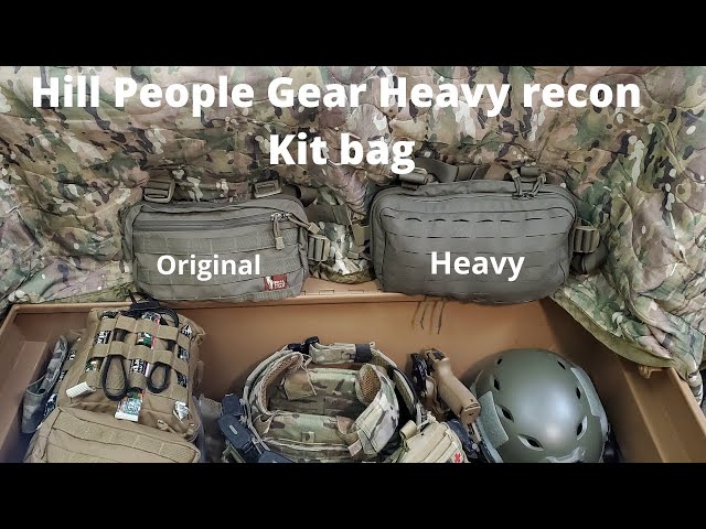 Hill People Gear heavy recon kit bag - YouTube