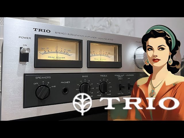 TRIO KA-4700】1979年モデルのプリメインアンプです美品で良音です