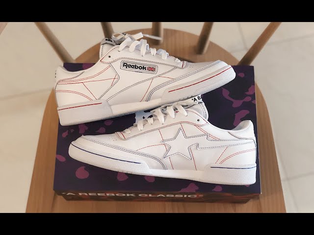 Reebok Classic Club C 85 X Bape Japan Bapesta - Summer Kicks On A