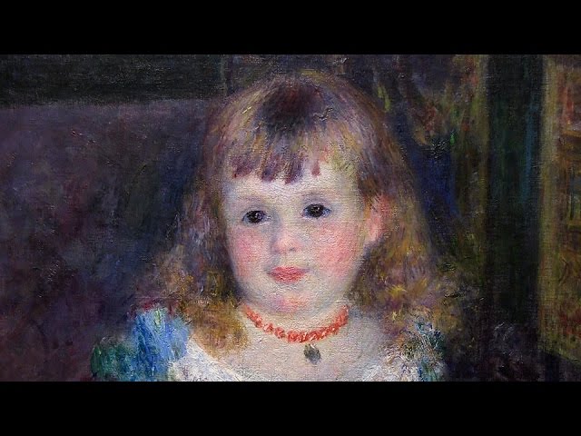 ピエール＝オーギュスト・ルノワール《すわるジョルジェット