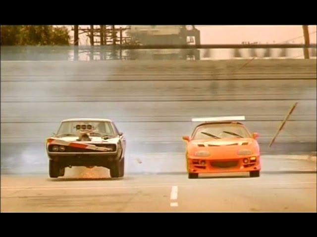 追悼】ワイルドスピード - スープラ vs チャージャー - YouTube