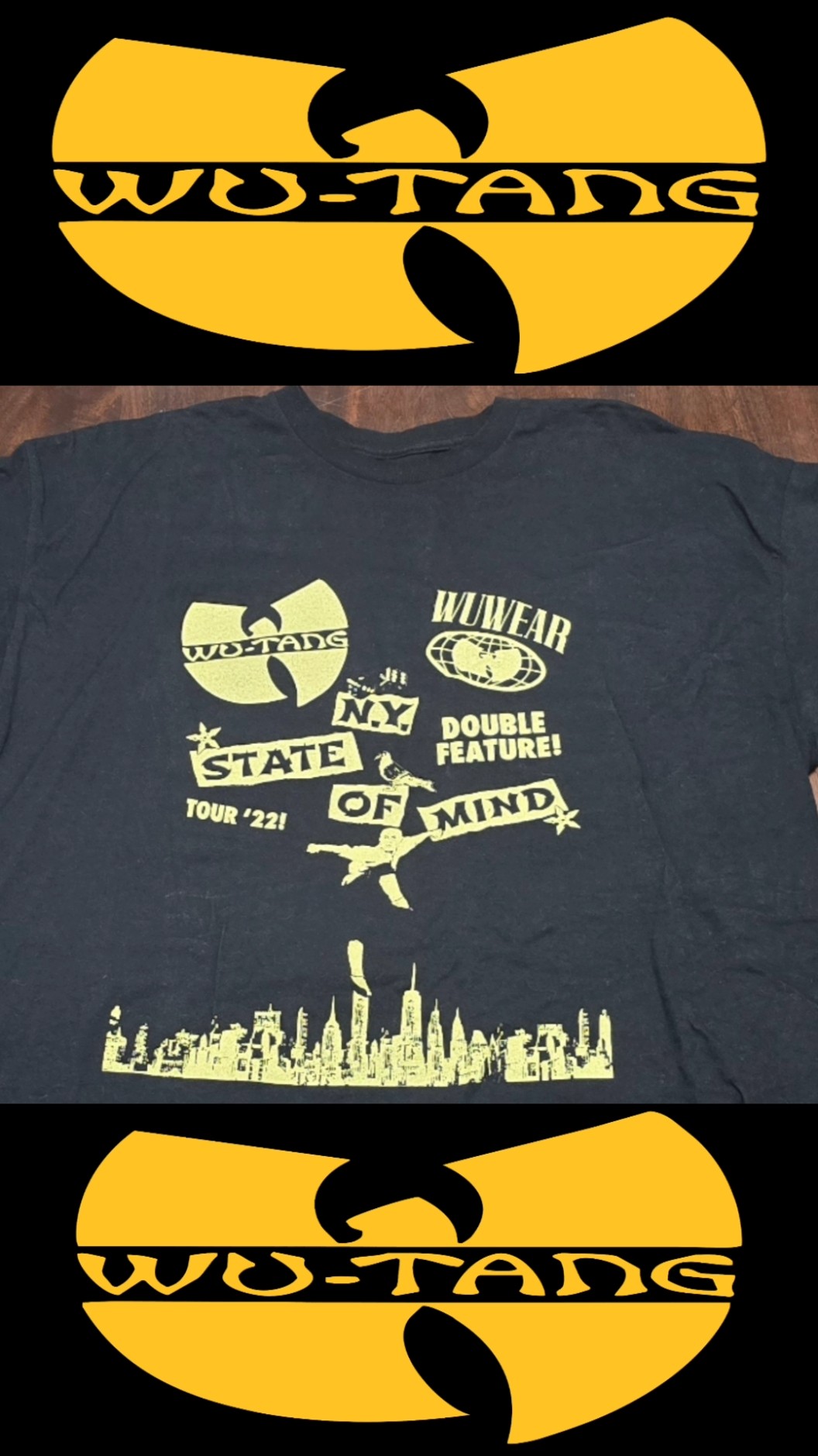 Wu-Tang Clan ○ State of Mind Tour '22 T-shirt Pt. 1 - YouTube