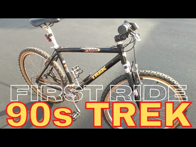 90s TREK zx6000(FIRST RIDE) - YouTube