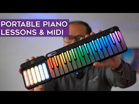 PopuPiano - a portable piano teacher that's also a MIDI keyboard