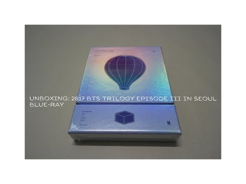 UNBOXING | 2017 BTS LIVE TRILOGY EPISODE III THE WINGS TOUR IN