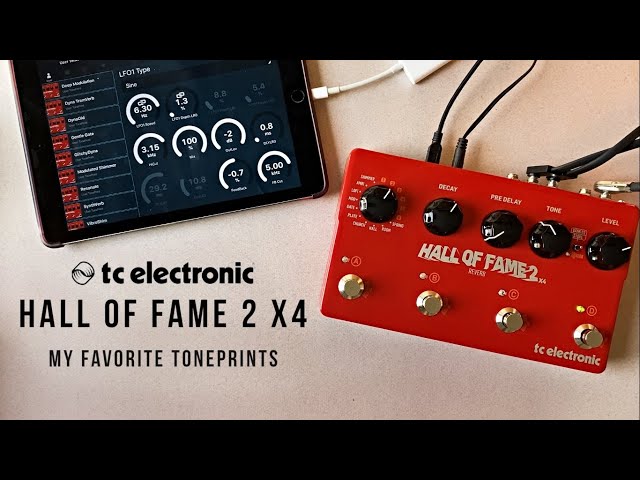 TC Electronic Hall of Fame 2 X4 Reverb Demo (with my favorite