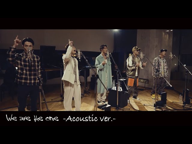 DOBERMAN INFINITY「We are the one -Acoustic ver.-」 - YouTube