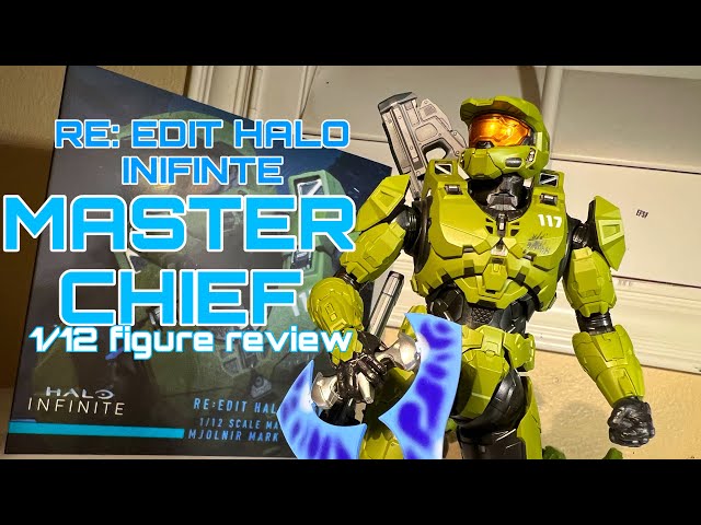 HALO INFINITE RE:EDIT MASTER CHIEF 1/12” FIGURE REVIEW ! - YouTube